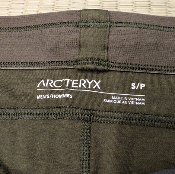 Arc'teryx Cormac Pants Sweatpants Joggers Olive Men's Size Small - Picture 3 of 6